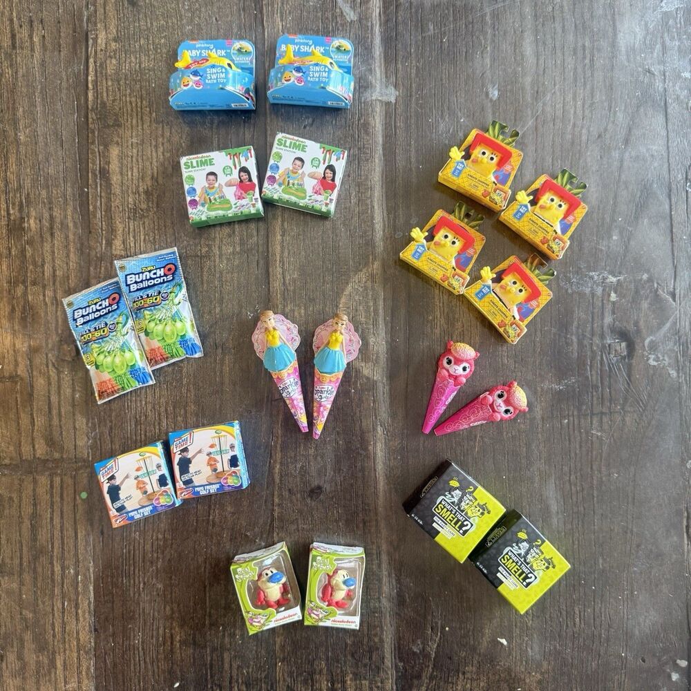 Zuru Mini Brands Toy Lot Of 20 Pairs Duplicates Series 3 5 Sponge Bob Games Toys